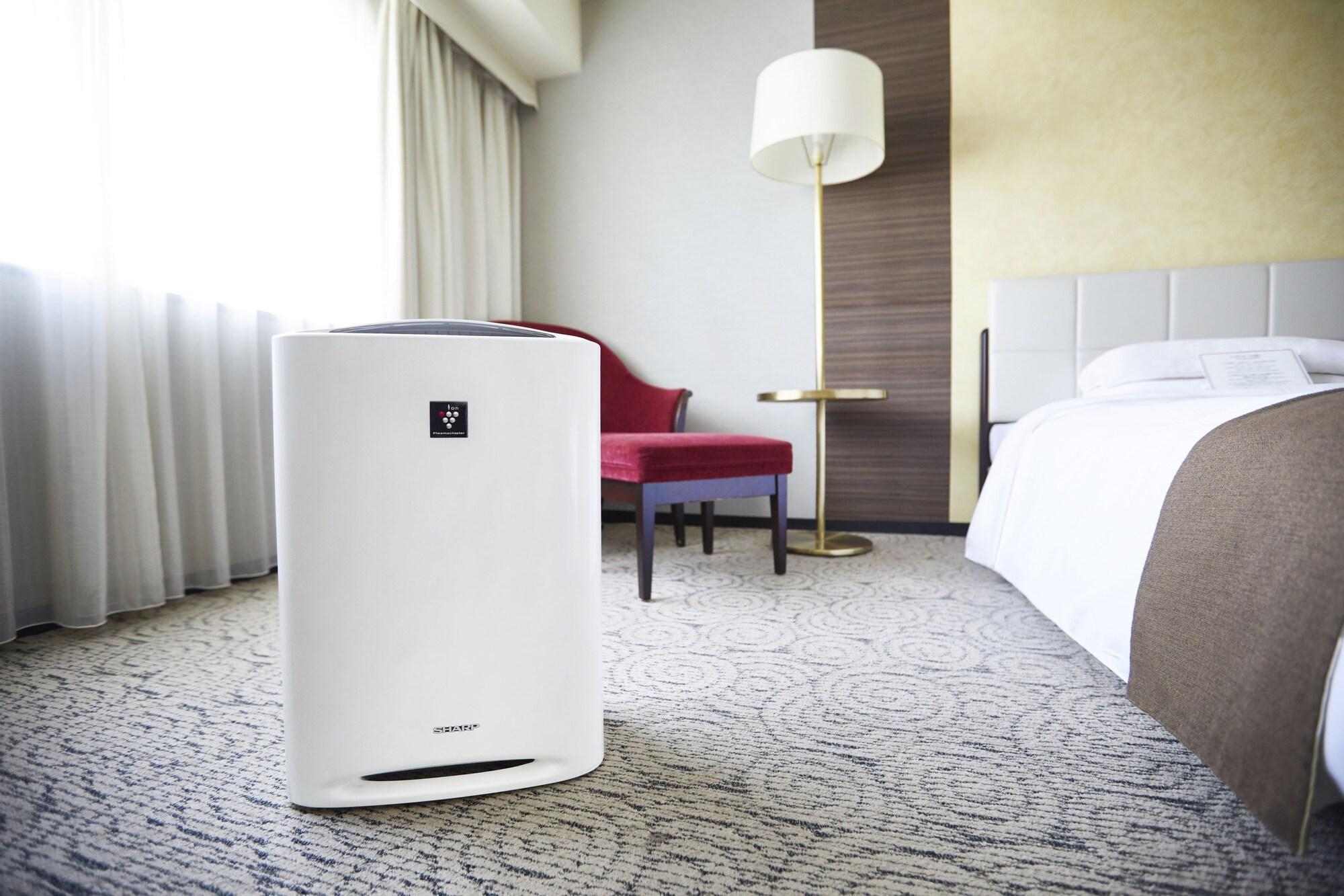 فندق نيو أوتاني هاكاتا فوكوكا المظهر الخارجي الصورة A humidifier in a bedroom