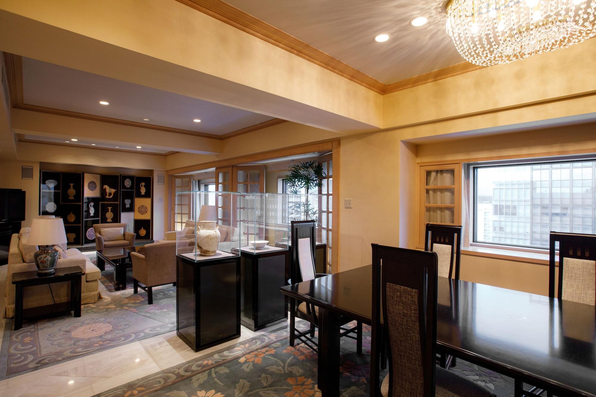 فندق نيو أوتاني هاكاتا فوكوكا المظهر الخارجي الصورة Interior of a Japanese apartment