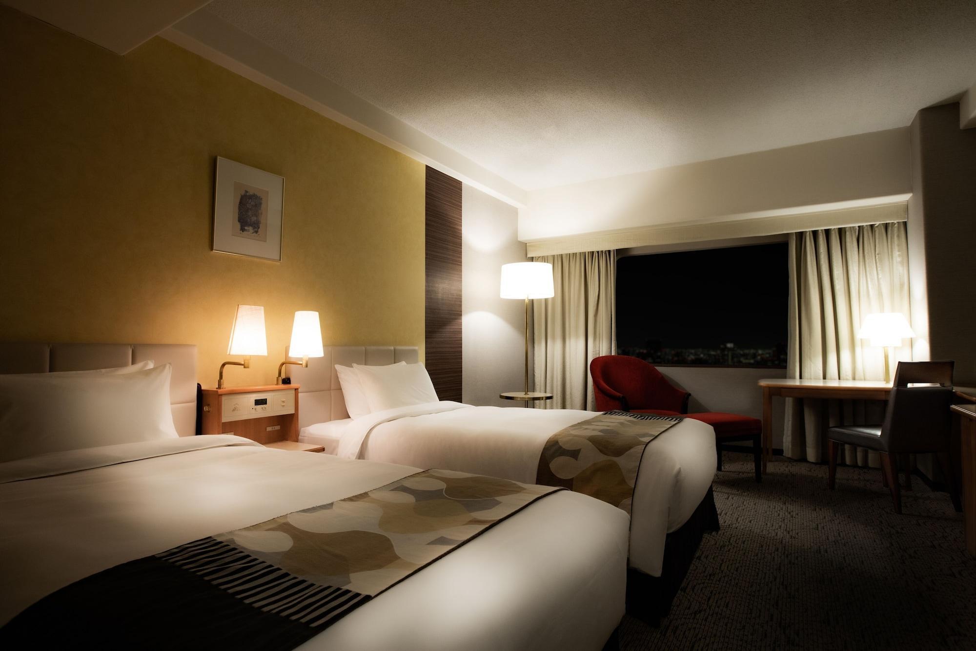 فندق نيو أوتاني هاكاتا فوكوكا المظهر الخارجي الصورة A room at the hotel