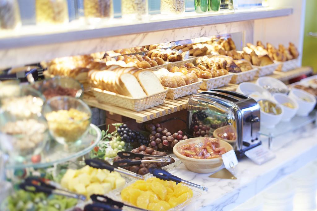 فندق نيو أوتاني هاكاتا فوكوكا المظهر الخارجي الصورة A breakfast buffet